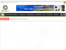 Tablet Screenshot of mediflora.rs